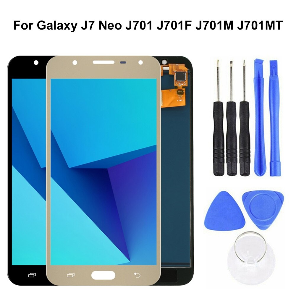 Ersetzen AMOLED Touchscreen Digitizer für Samsung Galaxis J7 Neo J701 J701F J701M