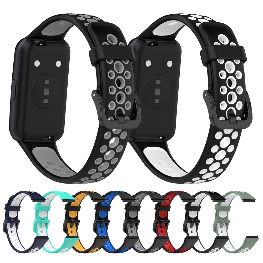 Silikonarmband Ersatzarmband für Huawei Band 9 8 7 6 / Honor Band 7 6