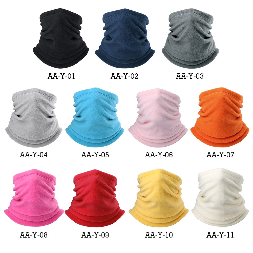 Utendørs sport bandana skjerf varmere nakke gamasjer sykling ansikt skjerf deksel halvrør maske fleece skimasker menn kvinner kald vinter