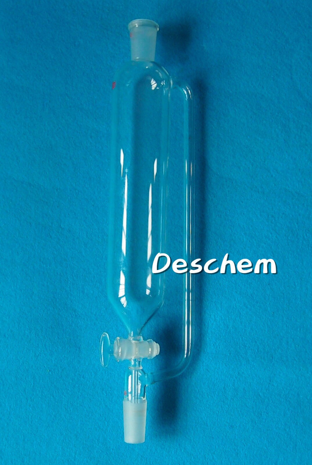 500 ml, 24/40, Glas Druck Ausgleichs Trichter, W/Glas Wasser-hahn, Labor Glaswaren