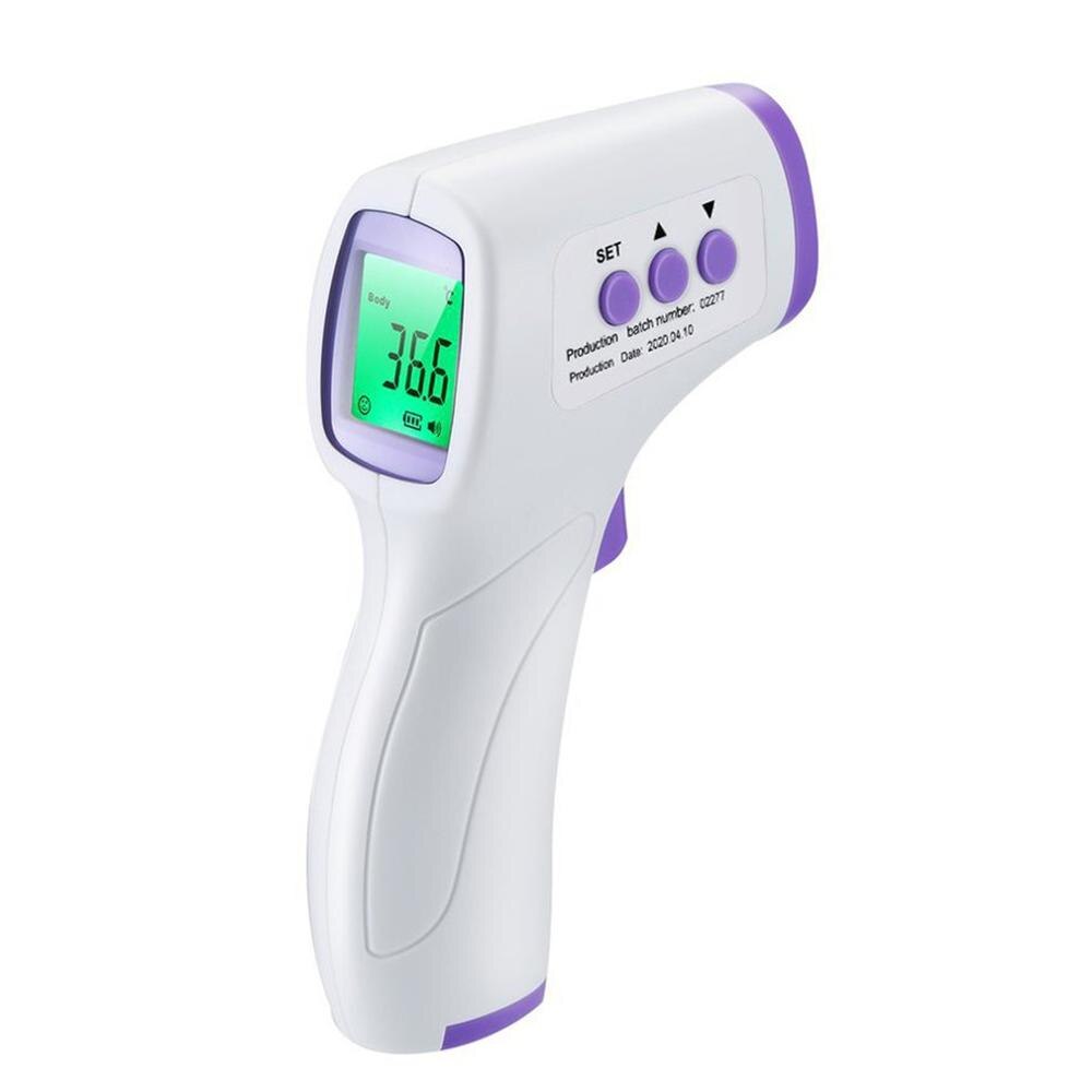 Infrarød termomet pande krop berøringsfri termometer baby voksne feber øre termometro infrarojo digital термометр: Default Title