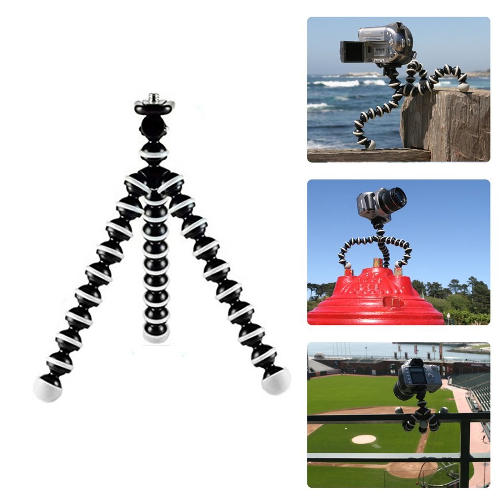 Octopus Mini Stativ Halterung Tragbaren Flexible Smartphone Clip Halter Kamera Stent Smartphone Stative Faltbare Desktop