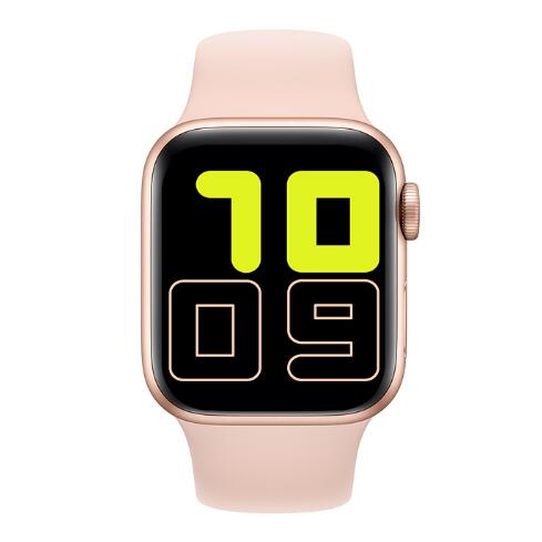 IWO 10 IWO 11 X6 IWO 1:1 Bluetooth Smartwatch Relógio Inteligente de Freqüência Cardíaca Relógios Horas para IOS Iphone 6 6S 7 8 9 X Max Samsung Xiaomi: Rosa