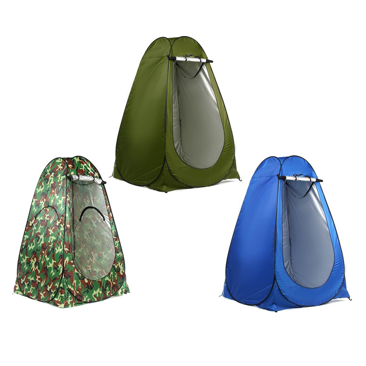 Popping Up Pod Changing Room Privacy Tent Easy Set Up Portable Outdoor Shower Tent Camp Toilet Rain Shelter for Camping, Beach