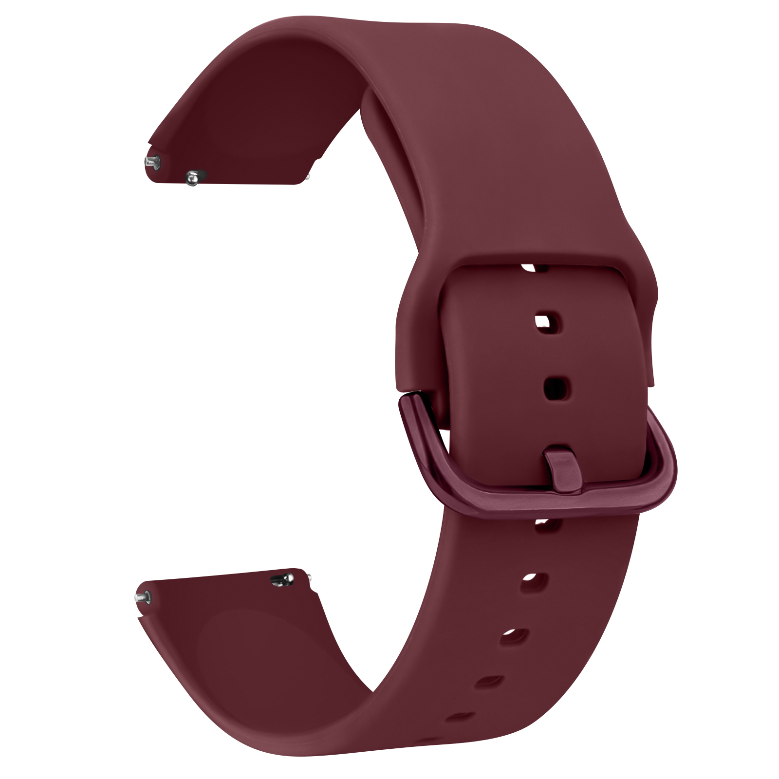 Bracelet en Silicone souple de 19mm pour Veryfitpro ID205L/ID205/ID205S/ID205U/ID205G/ID216/ID215G, Bracelet de montre de Sport: BLACK WHITE