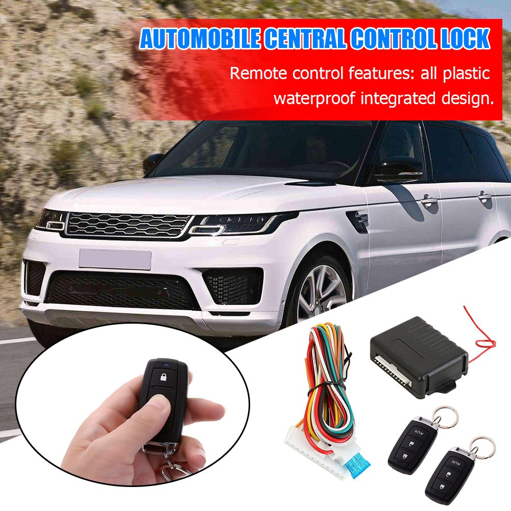Auto Deurvergrendeling Kit Auto Centrale Keyless Entry Alarmsysteem 410/T245 Voor Outdoor Onderdelen Persoonlijke Auto Accessoires