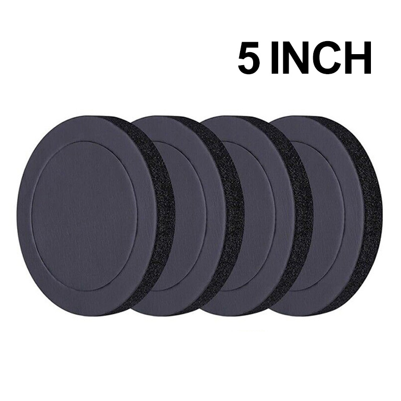 4 Stuks 4/5/6.5 Inch Auto Luidspreker Geluidsisolatie Ring Katoen Bass Portierbekleding Geluiddichte Auto interieur Accessoires Schuim Universele: Goud