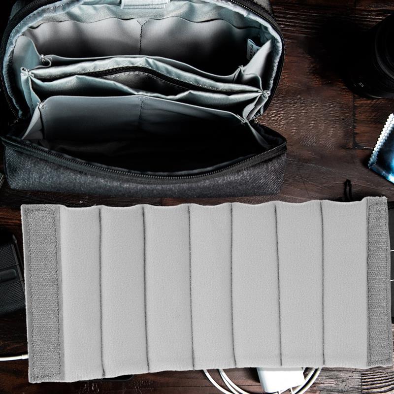 2 Stuks Tas Verdelers Camera Tas Verdelers Afscheiders Camera Compartimenten Verdelers Gewatteerde Insert Bag Organizer Insert Elektronica