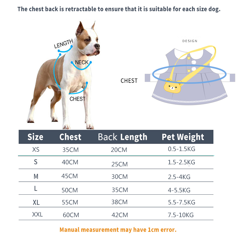 Zomer Jurk Voor Hond Hond Kleren Zoete Prinses Rok Puppy Kleding Lente Mode Chihuahua Hond Pet Kleding XS-XL