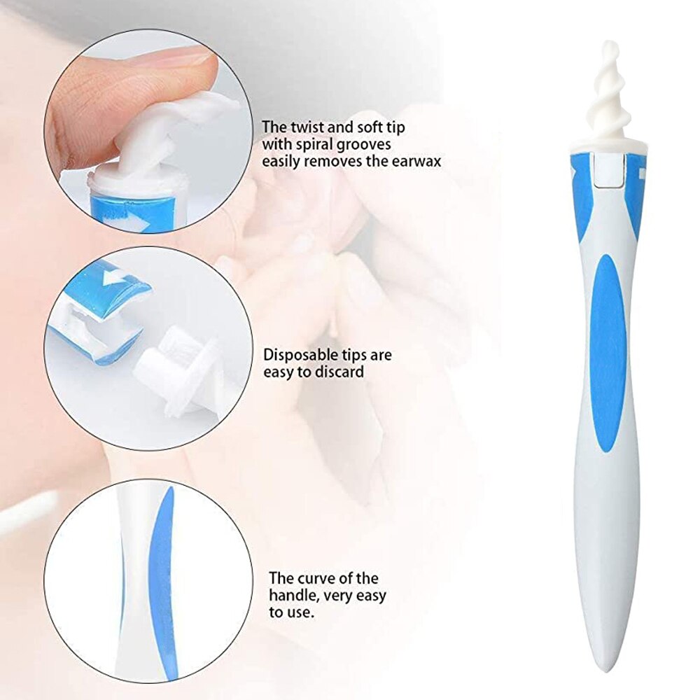 Ensemble d&#39;outils de soins auriculaires en Silicone, 16 pièces, soins infirmiers, spirale douce, outil de santé, nettoyage de la cire d&#39;oreille, outil d&#39;élimination de la cire d&#39;oreille