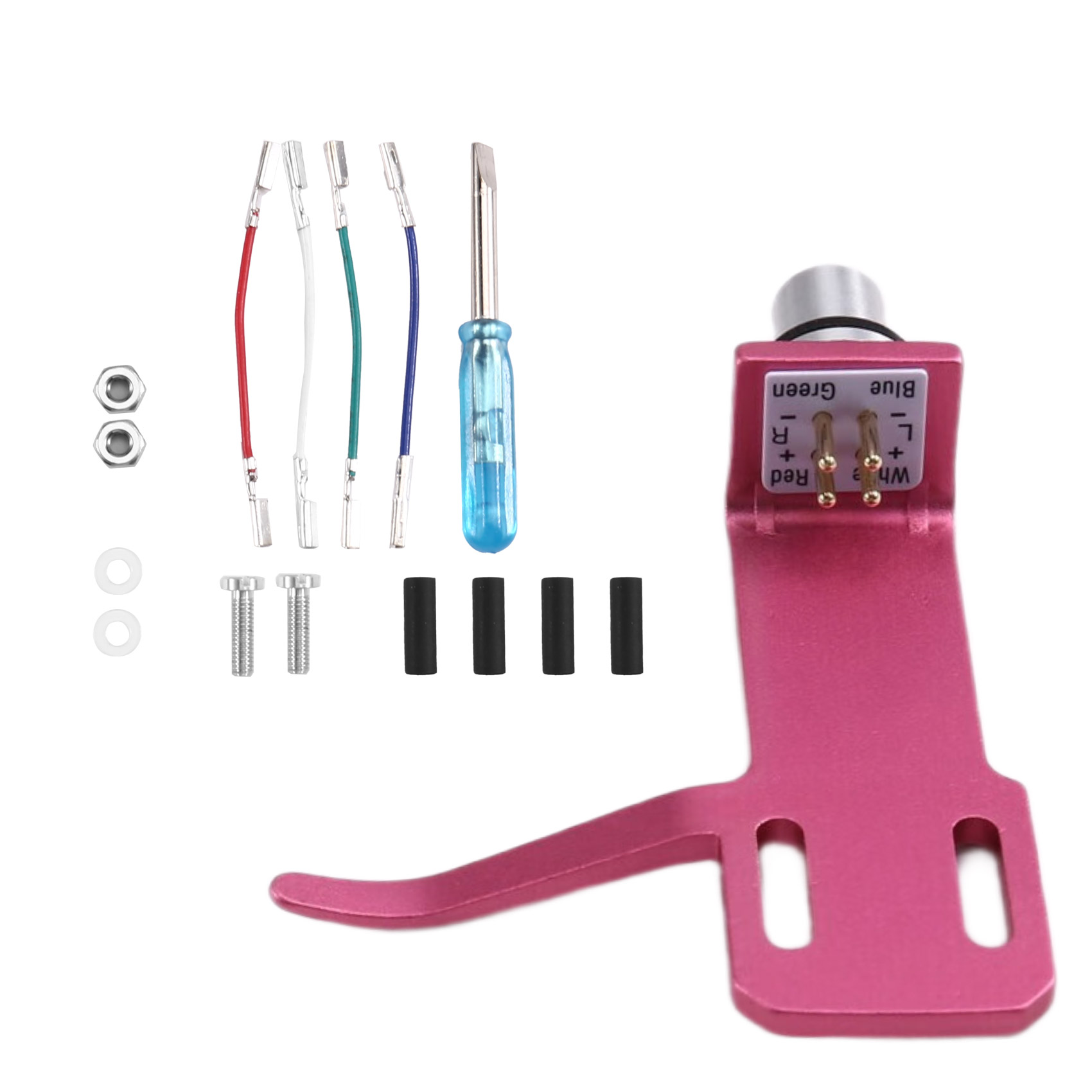 Abuo-testina di ricambio, stilo, filo di collegamento universale per giradischi lp, supporto per testina, giradischi fonografo