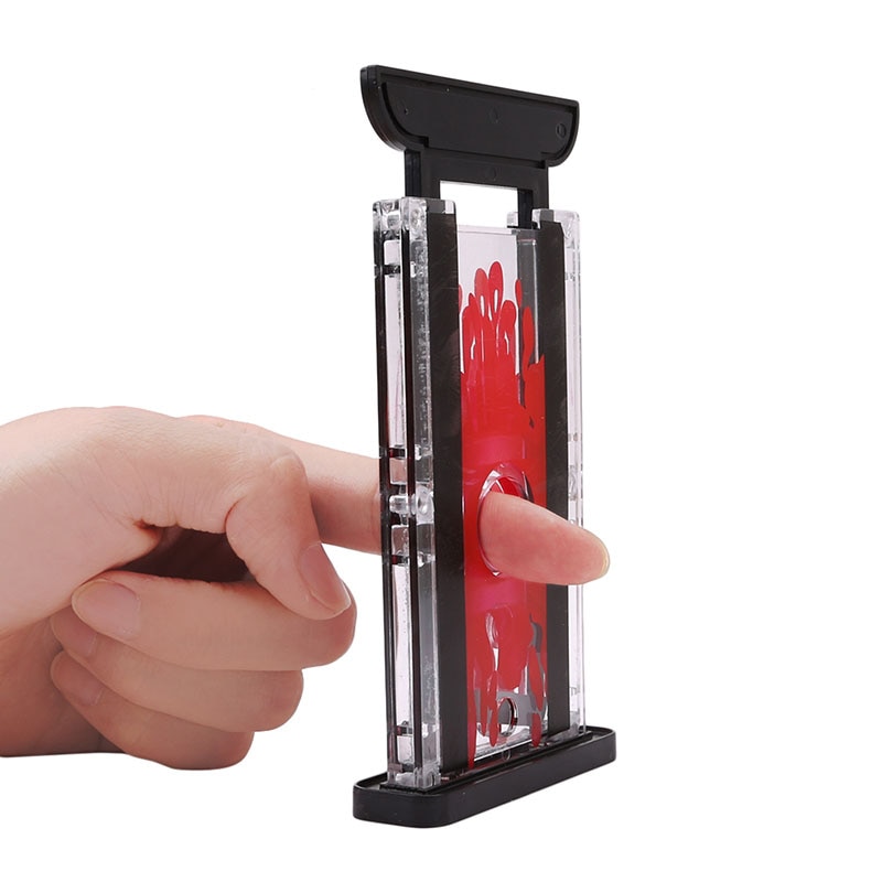 Magic Trick Toy Props Tricks Toy Kids Finger Cutter Chopper Guillotine Magic Finger Hay Cutter Tool Magic Supplies