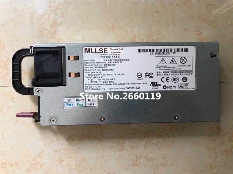 Hp Dl380 G5 Ml350 Alimentazione PSU 379123-001 403781-001 399771 - Foto 14