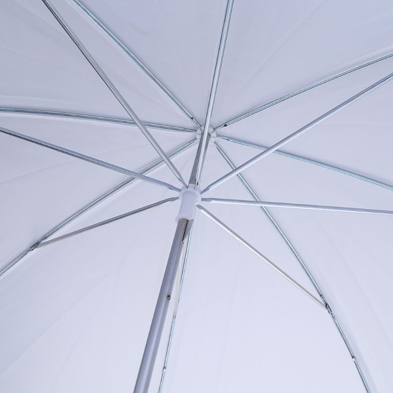 Studio foto standard blitz diffusor gennemskinnelig blødt lys paraply 33 "hvid