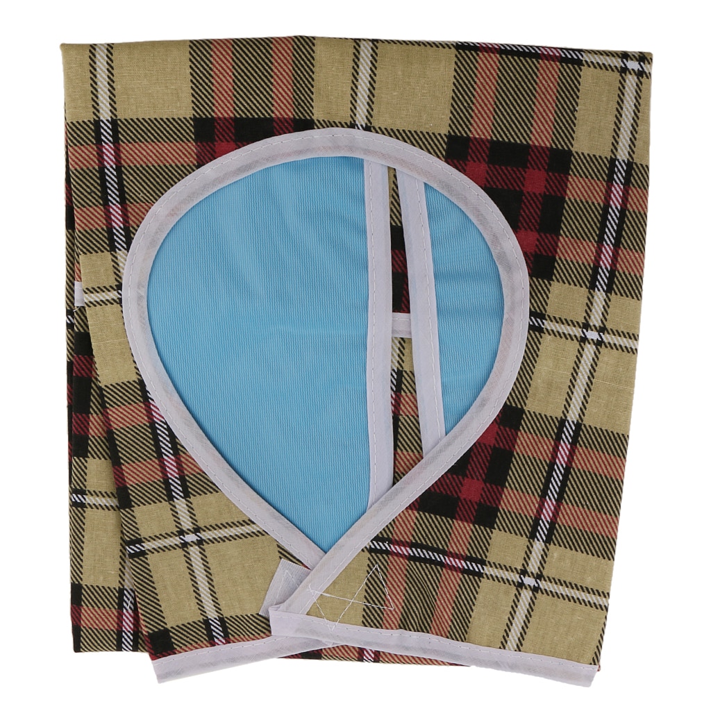 Bavoir étanche pour adulte et personne âgée, 2 pièces, résistant aux fuites, protection en tissu pendant les repas, tablier imperméable, bleu, kaki