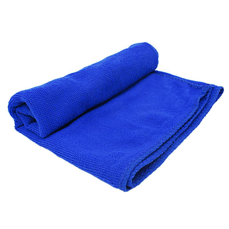 1pc mikrofiber håndklæde bilpleje polering vask håndklæder plys vask tørre håndklæde tyk plys polyester fiber bil rengøringsklud