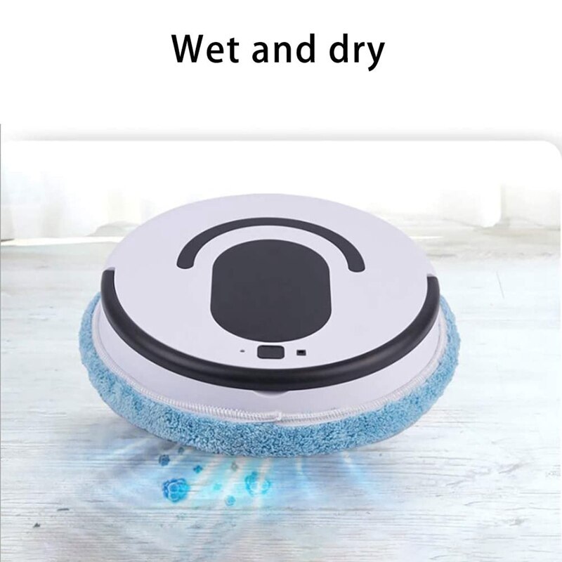 Robot Vacuum, Automatic Floor Sweeper Mop Cleaner Rechargeable Household Auto Sweeper for Hard Floors and Carpets