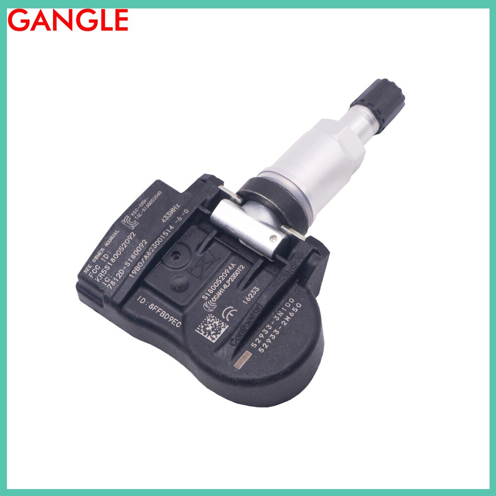 Para 2012 2013 2014 2015 2016 2017 2018 kia ceed (jd) tpms 433 mhz sensor de pressão dos pneus tpms kia 52933-3n100 52933-b1100