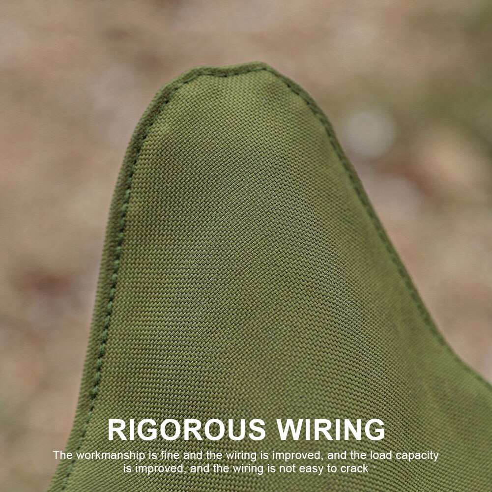 Portable Folding Tripod Stool Cloth DIY Waterproof Portable Camping Stool for Outdoor Camping Stool Hiking Fishing Stool