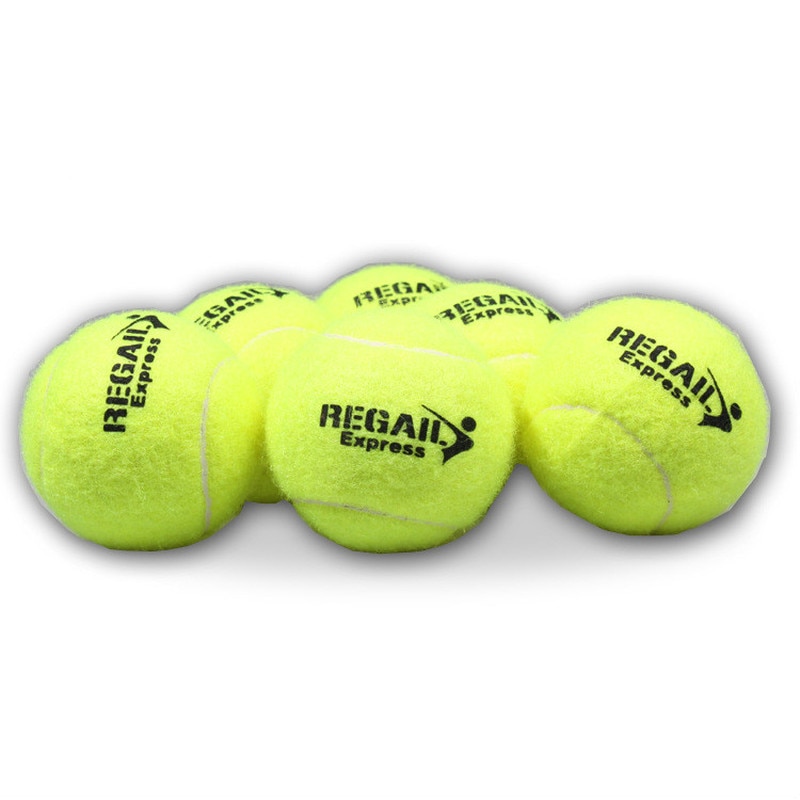 Tennis Ball for Training 100% Synthetic Fiber Good Rubber Competition Standard Tennis Ball 1 Pcs Low Price on