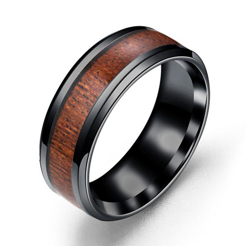 Nouveaux anneaux en acier inoxydable pour femmes, bijoux à la , bagues de Couple simples pour hommes, prix d'usine bon marché: 8 / WHITE