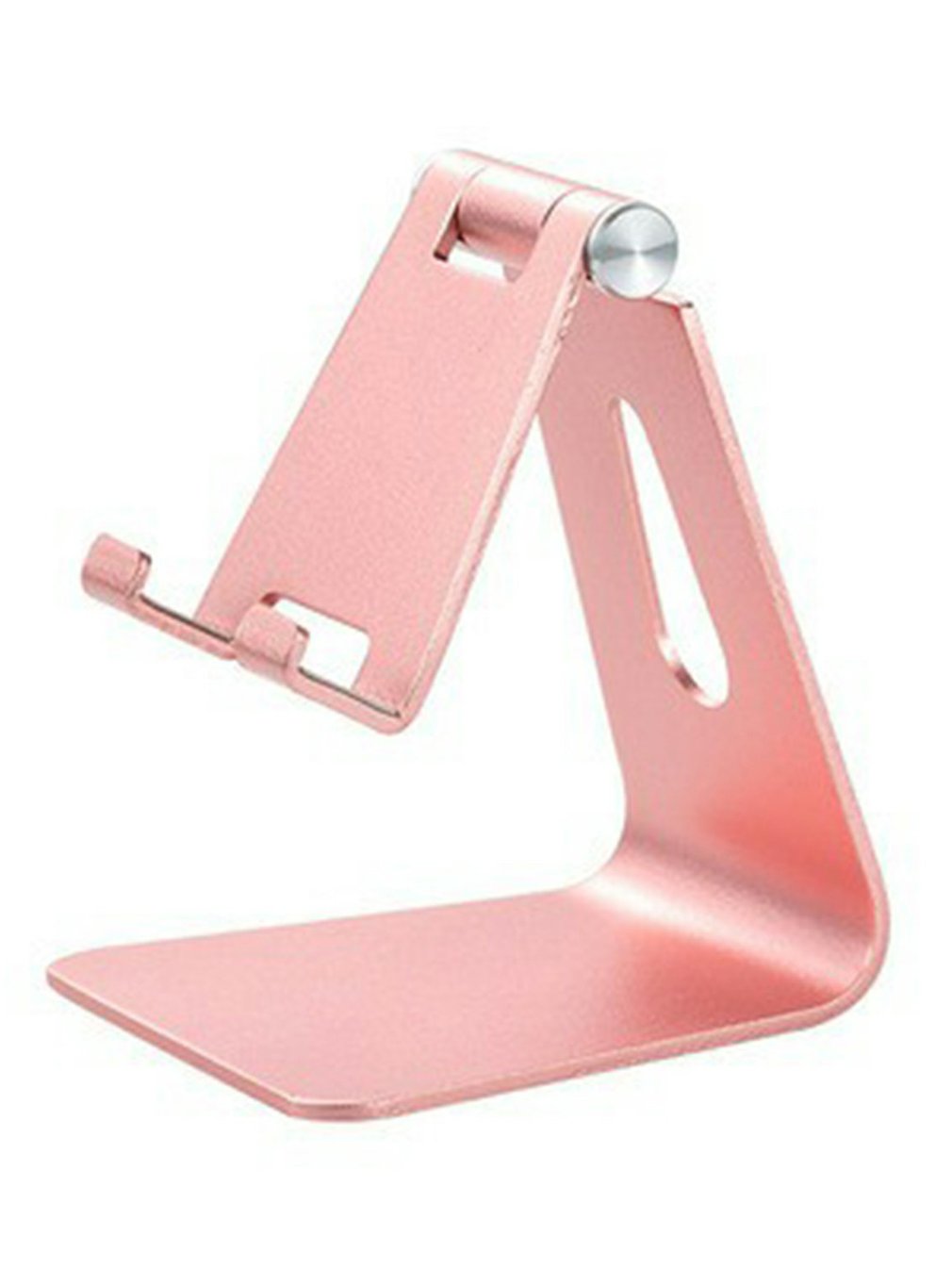 Universele Tablet Desktop Stand Voor Ipad Metalen Rotatie Tablet Houder Voor Samsung Xiaomi Huawei Tablet Telefoon Beugel: rose gold