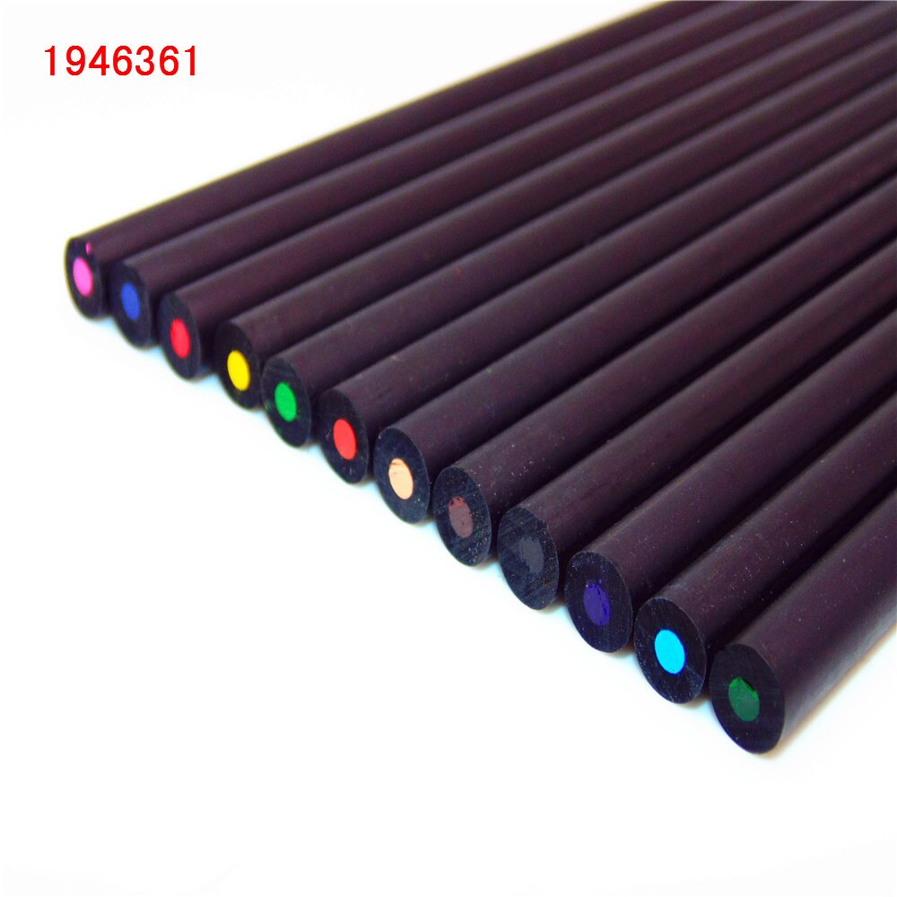 12 stks/set kleur potlood set Houten Schilderen Kleurrijke Potloden voor School student kunstenaar tekening verf niet-giftig levert