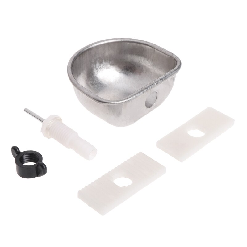 Konijn Automatische Drinker Water Feeder Fix Kom Roestvrij Staal T Joint Apparatuur