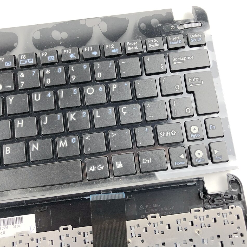 Brazilië Laptop Toetsenbord Voor Asus Eee Pc 1015 1015B 1015BX 1015PW 1015CX 1015PD 1011 1015PX Met Frame Br Layout
