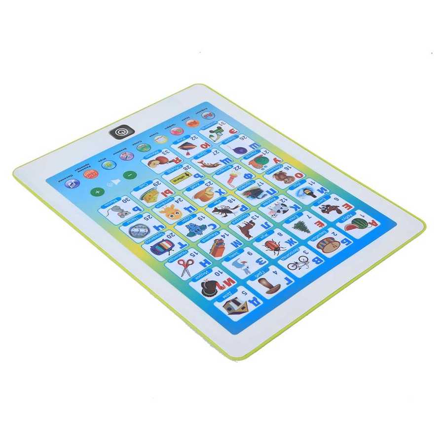 Timetable planner Smart Kid Tablet Point Reading Machine Russian Language Early Educational Developmental Toy Daily