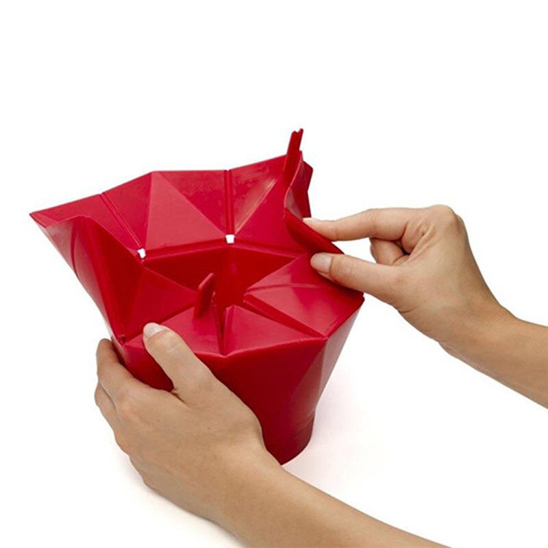 Silicone Popcorn Microwave Maker Popcorn Bowl Microwave Popcorn Maker Bucket Snack Bucket Family Party Supplies Kitchen Tools