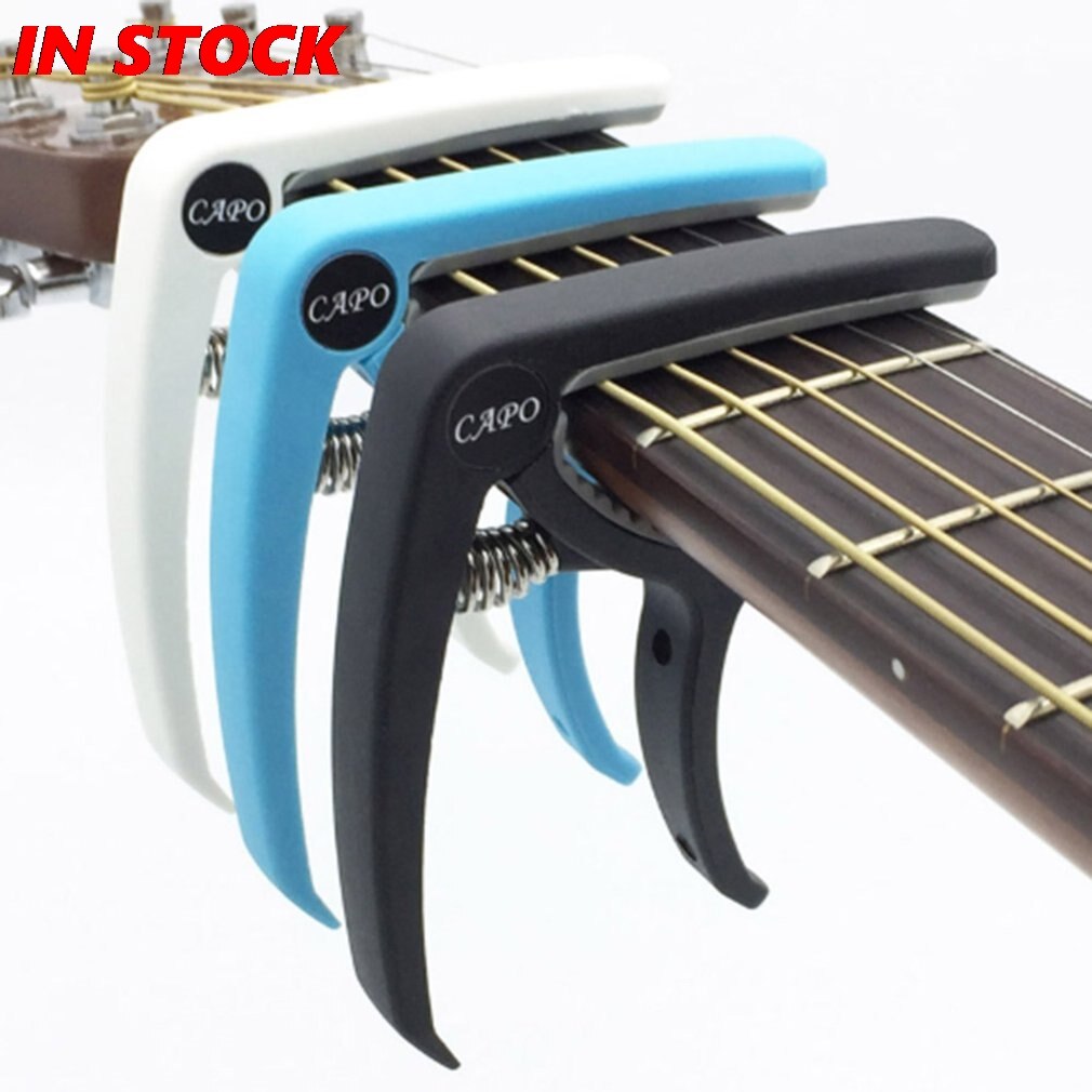 Plastic Gitaar Capo Voor 6 Snarige Akoestische Klassieke Elektrische Guitarra Tuning Klem Muziekinstrument Accessoires
