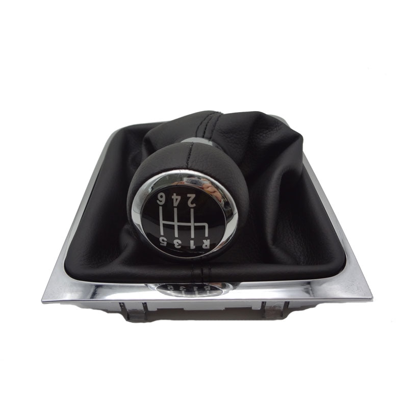 5 velocidades, 6 marchas de cambio de marchas para coche con marco cromado para VW Passat B6 CC 3C R36 TDI 2005 3C0711113