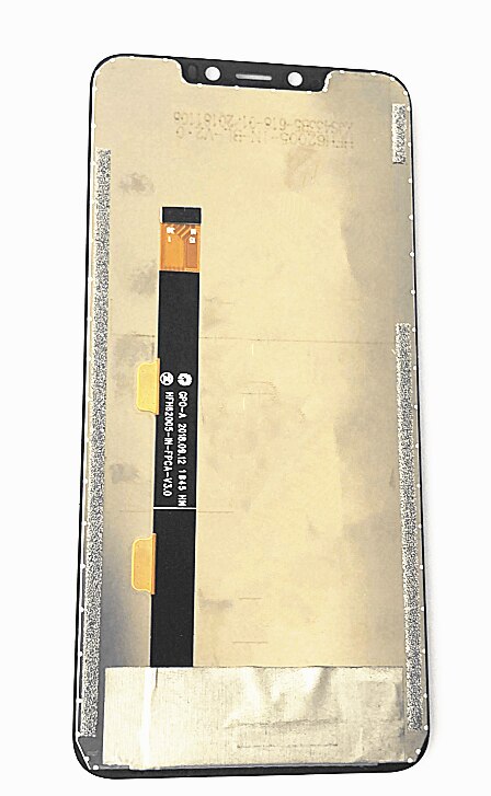 6.18 Inch For Elephone A5 LCD Display With Touch Screen Glass Sensor Digitizer Black Color With Tools Tape