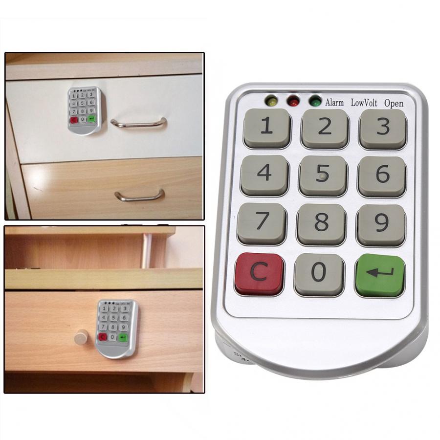 Intelligent Digital Cabinet Locks Electronic Password Keypad Number Cabinet Door Code Lock Furniture Hardware