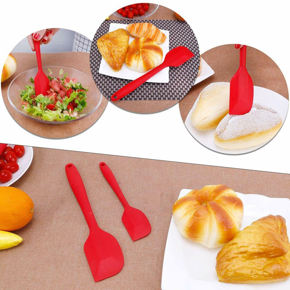Faroot Silicone Spatula Kitchen Utensil 10Design Cooking Baking Cake Icing Mixing Tools Gadget Sets Cookware Accessories