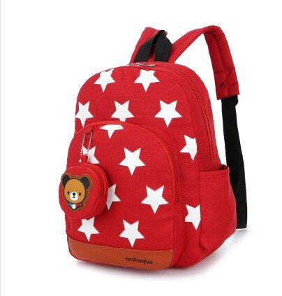 2019 novo saco de escola do berçário da criança estrelas mochila do jardim de infância leve reino unido: B