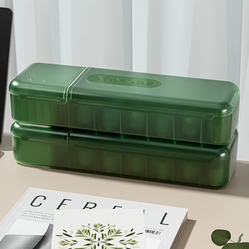 Kabelorganizer Box Draagbaar met 7-compartiment Datakabel Opbergdoos Voor Thuiskantoor Organisatie Oplader Snoer Voor Elektronica