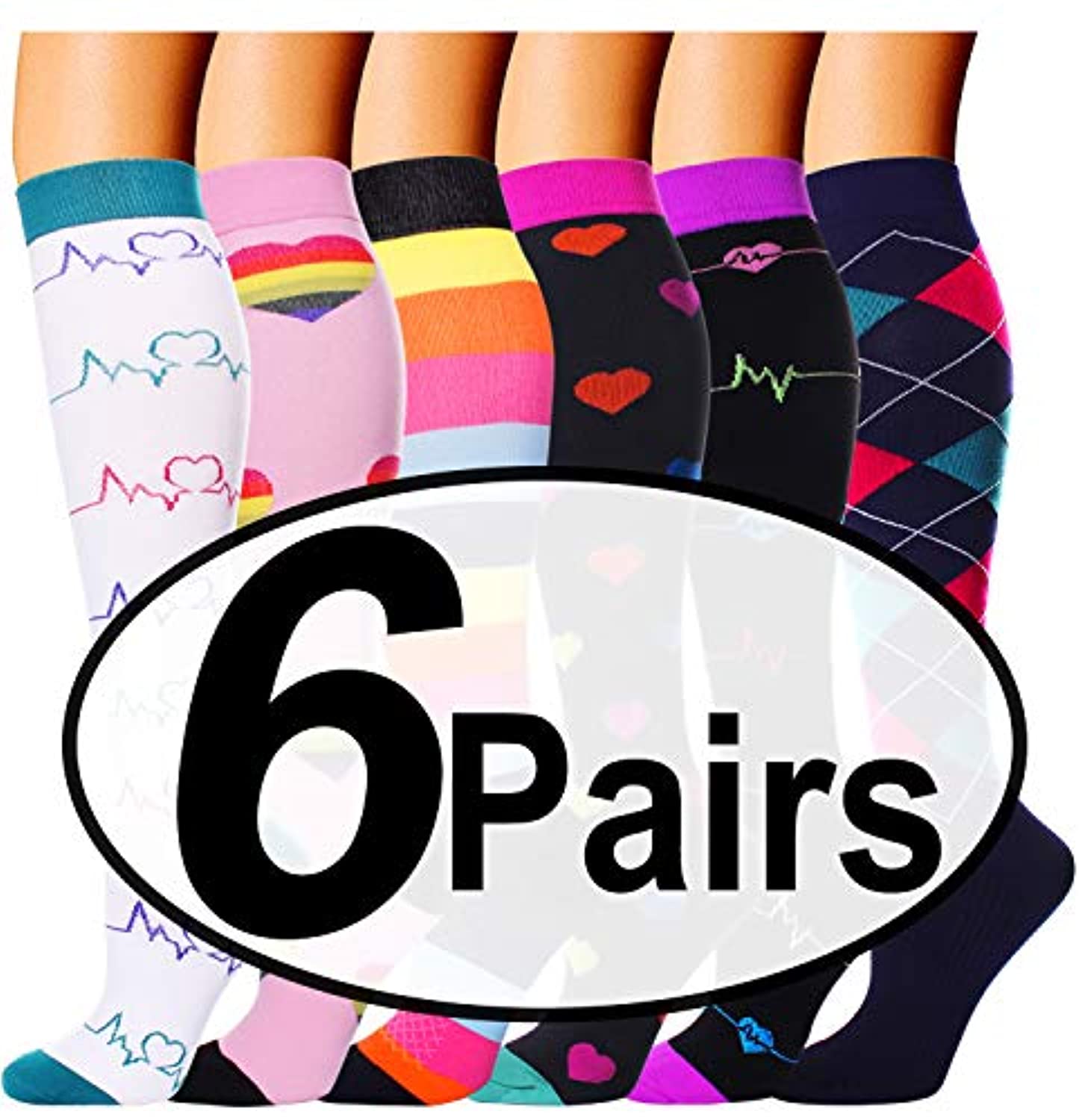Compression Stockings Golf Football Socks Outdoor Sport Football Socks Soccer Compression Sock: D / S M