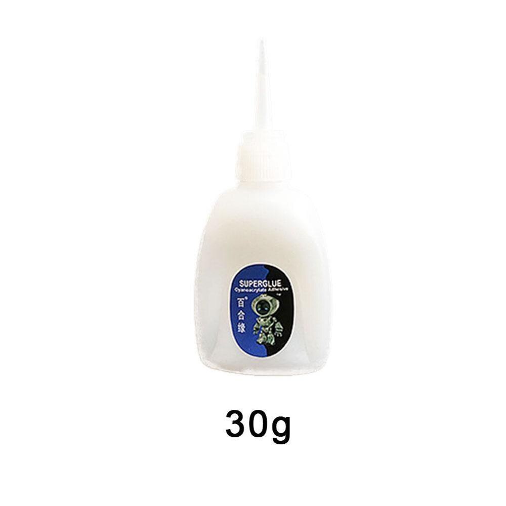 Colle forte 502, 25/30/50/70g, adhésif multifonctionnel à séchage rapide pour l'école et le bureau, fournitures de papeterie en plastique, verre et métal: 30g