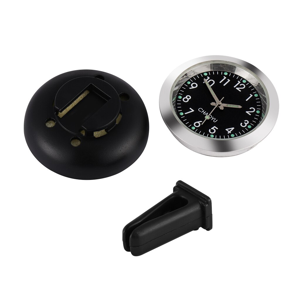 Horloge de tableau de bord de voiture 2 en 1 | Montre à Quartz avec Vent d'air, aromathérapie, avec accessoires solides pour l'intérieur de la voiture, 1 pièce