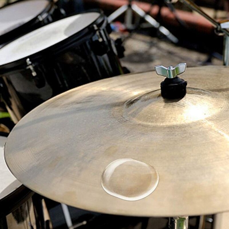30 Piece Drum Shock Absorber Gel Pad Silicone Drum Dampening Gel Pad Soft Drum Shock Absorber for Drum Tone Control