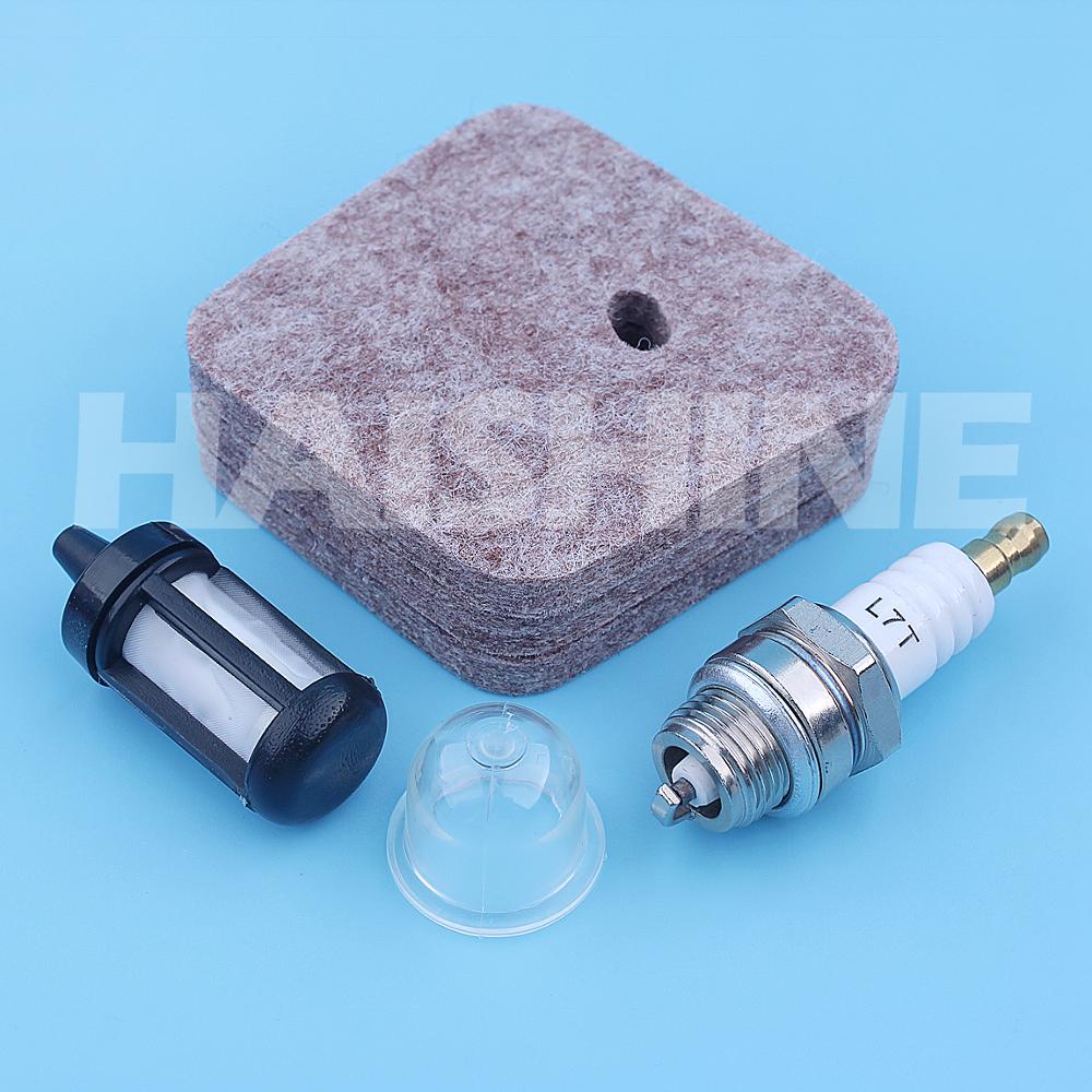 Luftfilter justeringssats för stihl  fs38 fs45 fs46 fs55 km55 hs45 fs55r trimmer penselklippare