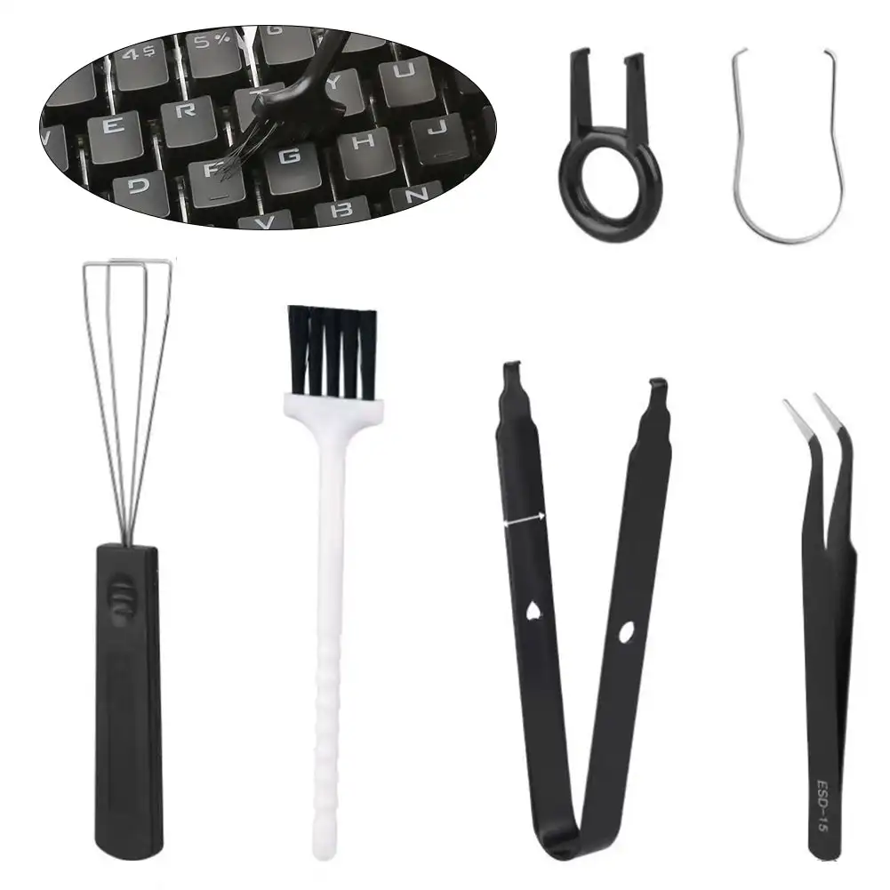 Mechanical Keyboard Keycaps Switch Puller Opener Switch Lubrication Package for Mechanical Gamer Swap Keyboard Accessory Kit