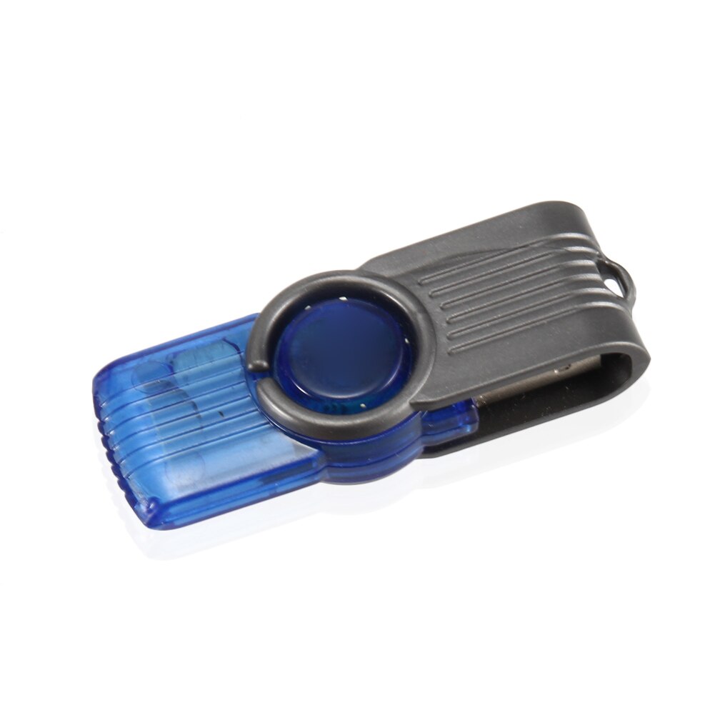 Mini Usb 2.0 Micro Sd Tf Geheugenkaartlezer Hoge Snelheid Plastic Draaien Adapter Voor Tablet Pc Laptop KQS8