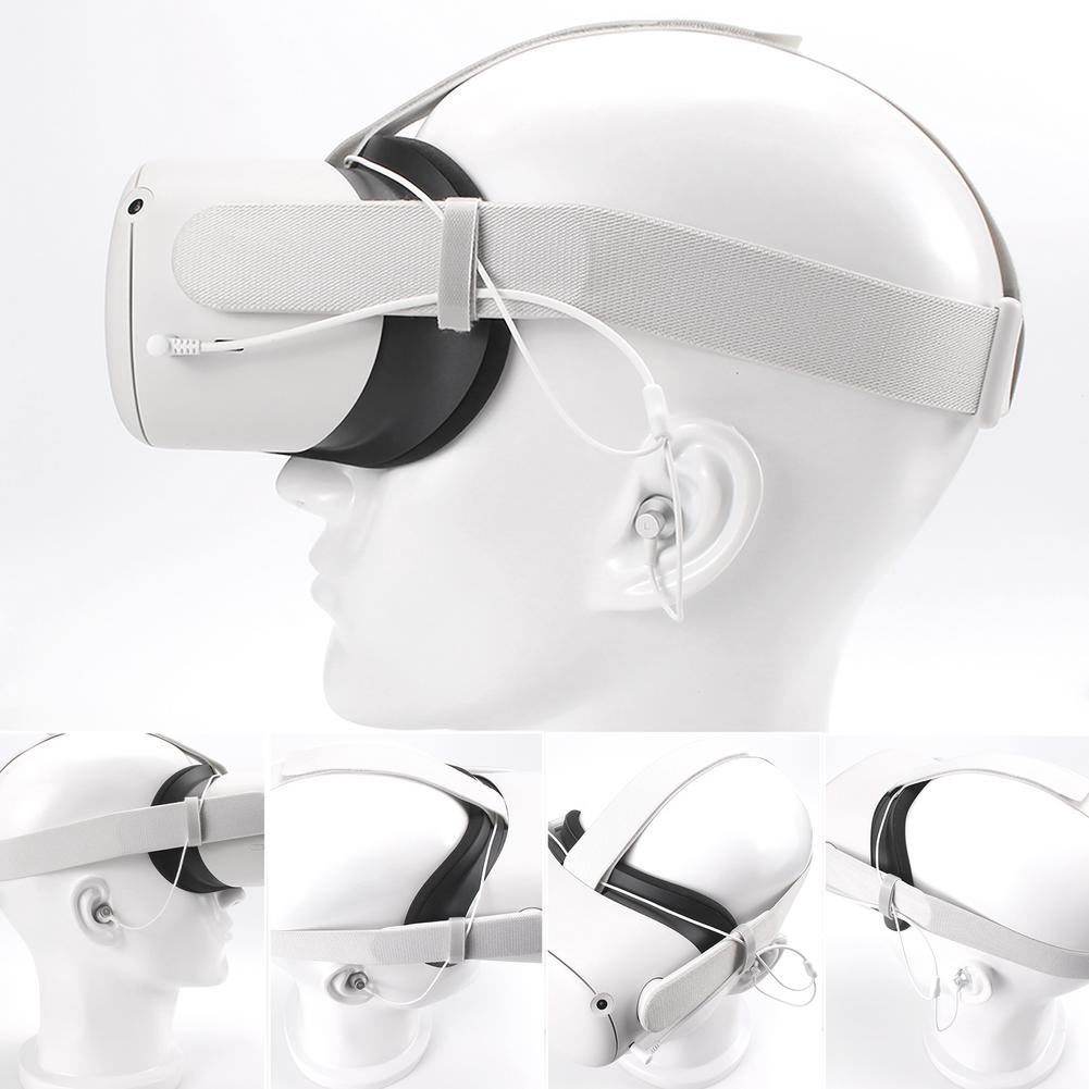 Headphone For Oculus Quest 2 Noise Isolating Earbuds Earphones Custom For Oculus Quest 2 VR Headset, With 3D 360 Degree Sound