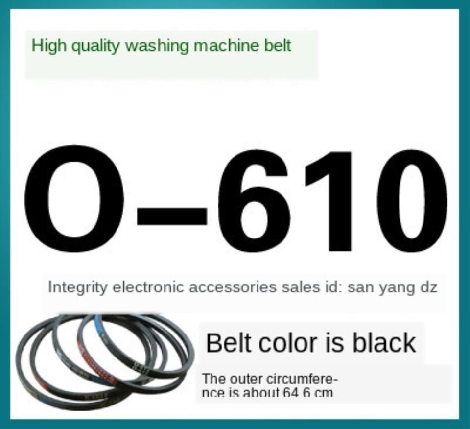 Washing machine belt o-belt V-belt conveyor belt conveyor belt motor belt O-610E