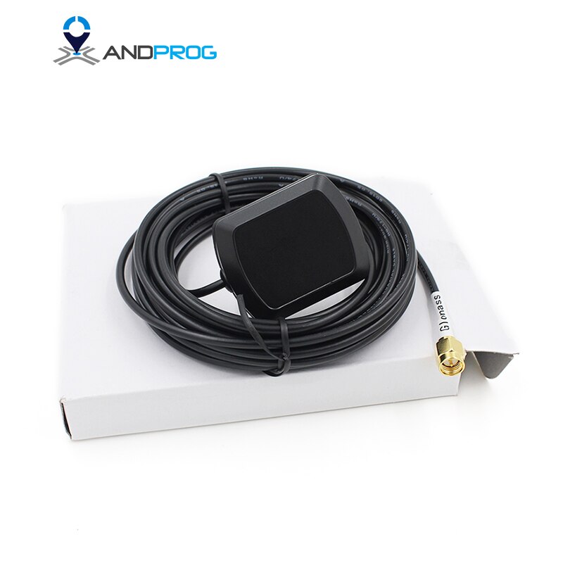 IP67 Waterdichte Auto Gps Glonass Antenne, Ultra-Low Profile Miniatuur Magneet Gemonteerd Gps