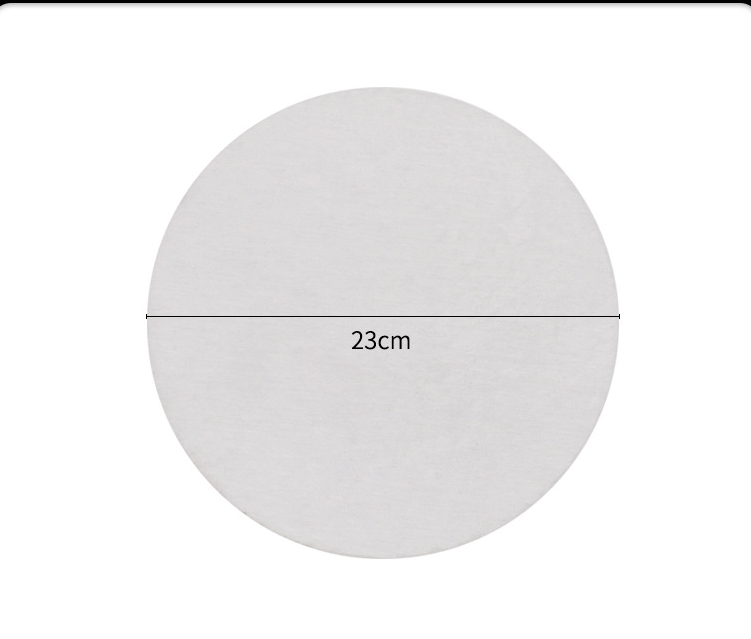 10pcs Silver Round Mousse Cake Boards Cake Display Board Cake Edge DIY Cakes Circle Cardboard Pastry Baking Mat Decorations Tool: 23cm