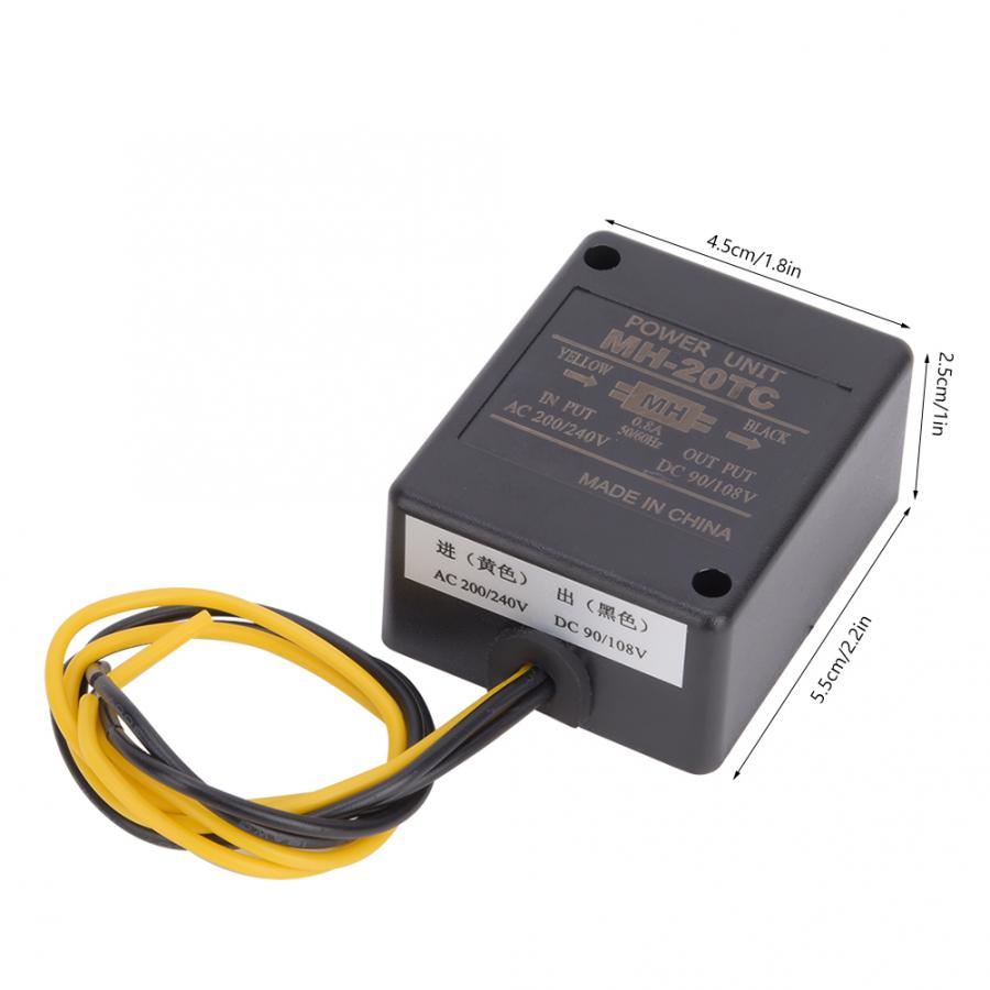 Fast Motor Brake Rectifier AC200V/240V Input DC90V/108V Output 0.8A 50Hz/60Hz MH-20TC Motor Rectifier